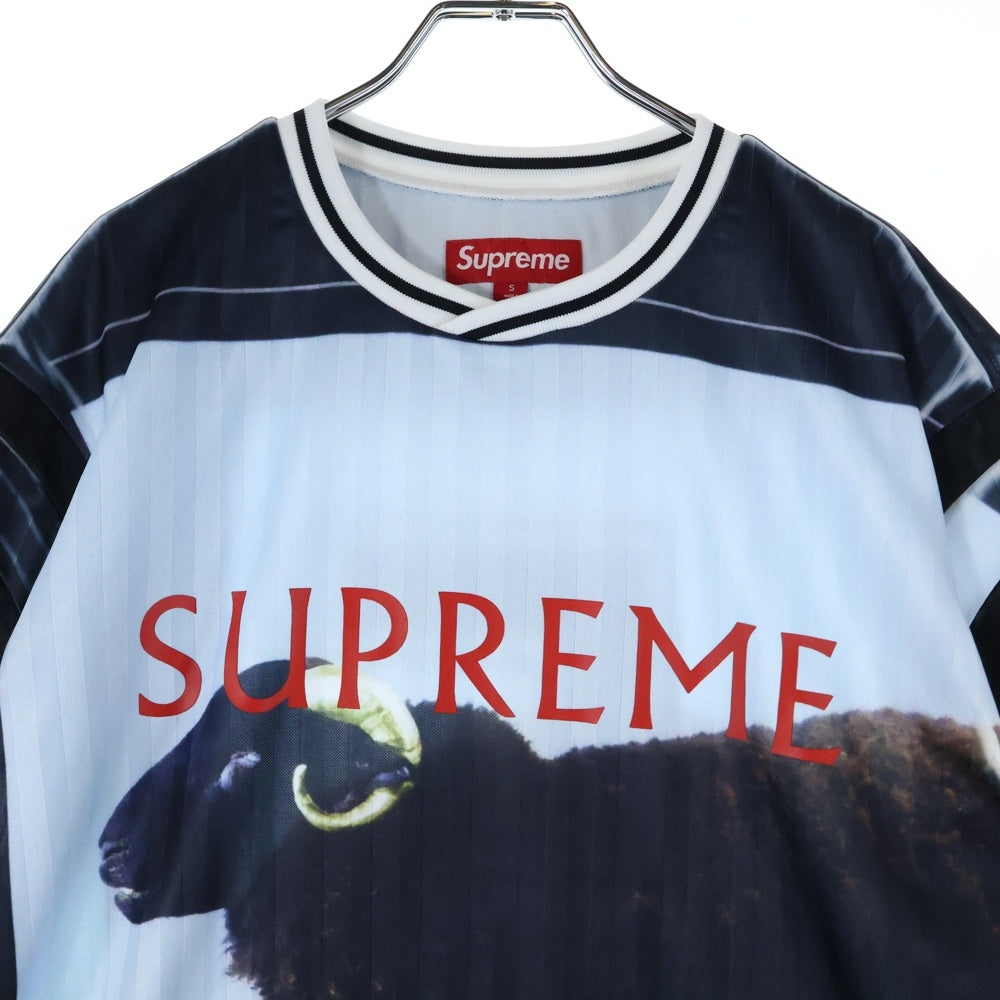 SUPREME(シュプリーム) 25SS Damien Hirst Soccer Jersey ダミアン・ハースト サッカージャージ メッシュ半袖Tシャツ カットソー
