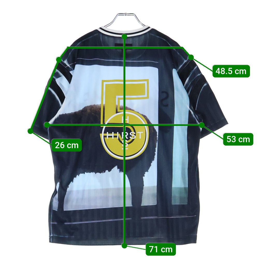 SUPREME(シュプリーム) 25SS Damien Hirst Soccer Jersey ダミアン・ハースト サッカージャージ メッシュ半袖Tシャツ カットソー