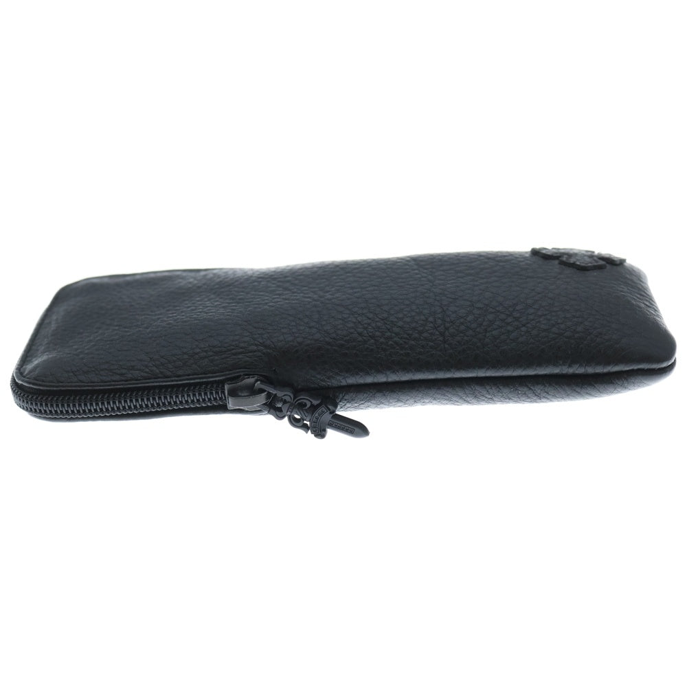 CHROME HEARTS(クロムハーツ) CASE ダガージップ アイウェアケース レザー眼鏡ケース ブラック