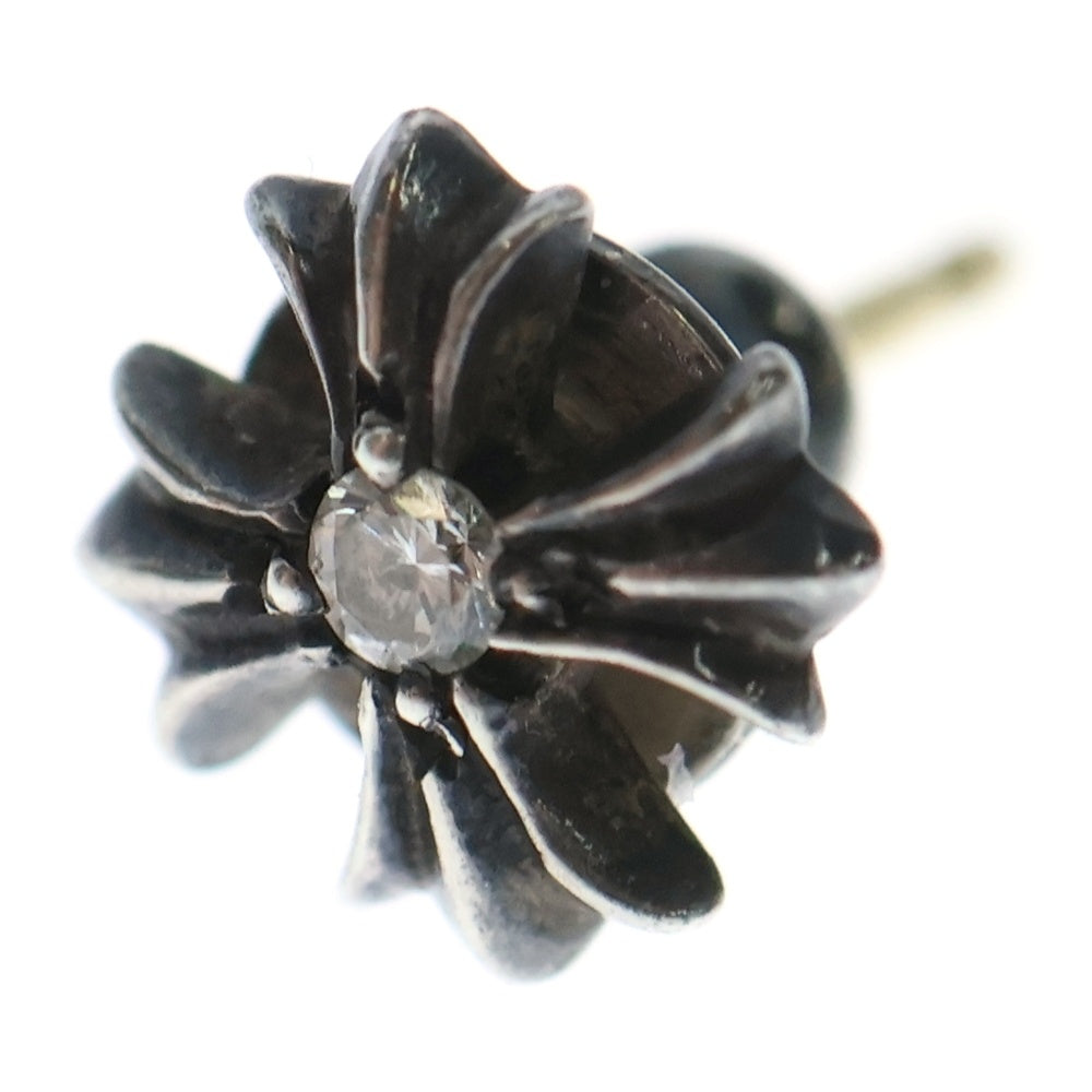 CHROME HEARTS(クロムハーツ) No2 CH PLS DIA CHプラス 1ダイヤ スタッドピアス シルバー BCA388