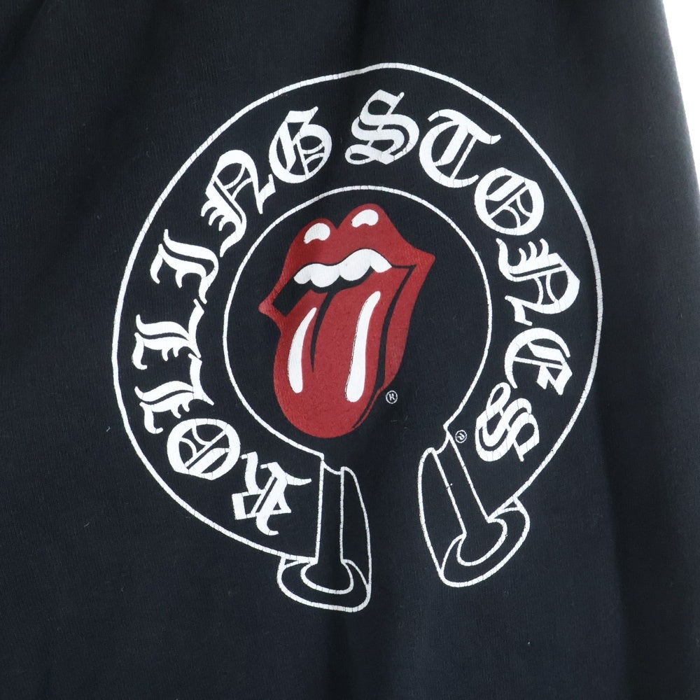 CHROME HEARTS(クロムハーツ) ローリングストーンズ フローラルプリントスウェットパンツ ブラック