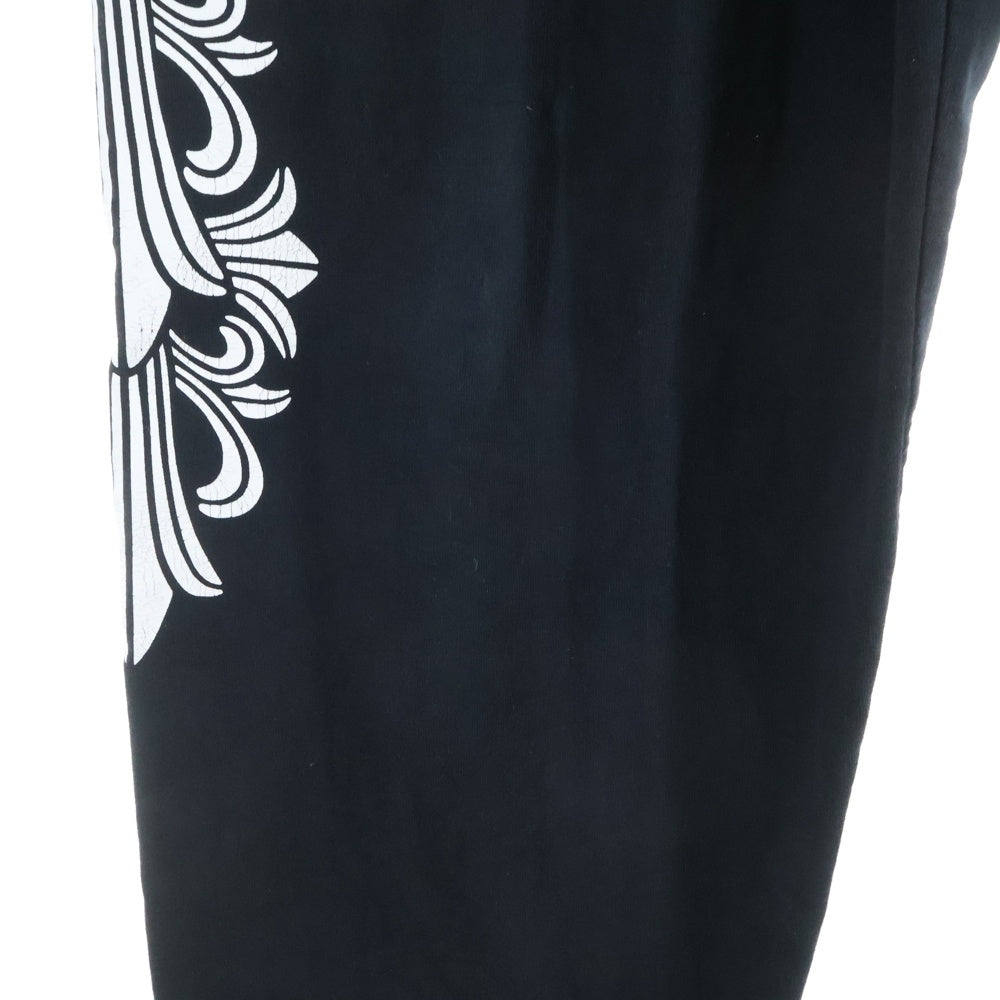 CHROME HEARTS(クロムハーツ) ローリングストーンズ フローラルプリントスウェットパンツ ブラック