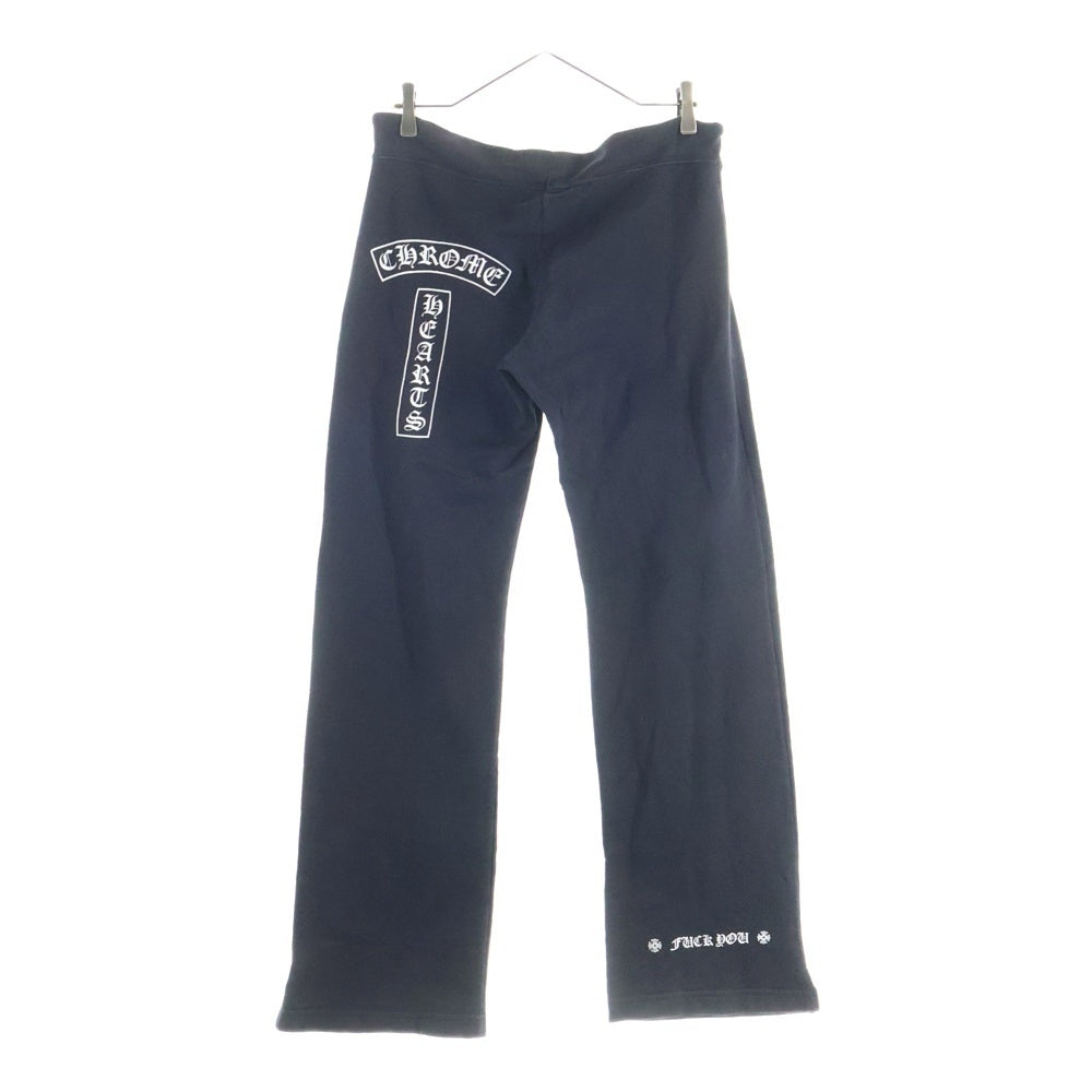 CHROME HEARTS(クロムハーツ) OLD SWTSHRT PANTS T BER オールド Tバー スウェット パンツ ブラック