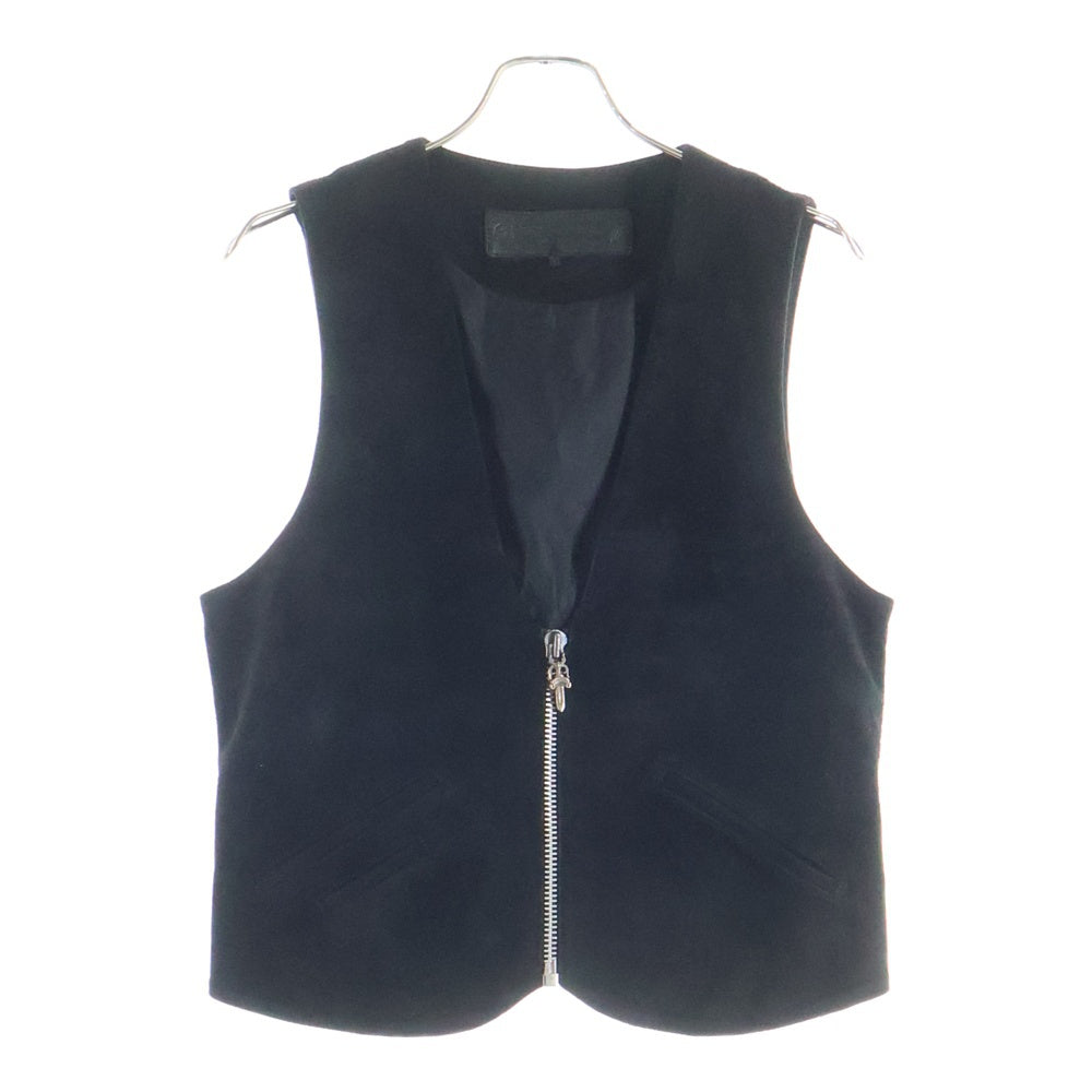 CHROME HEARTS(クロムハーツ) ZIP FRNT VEST ダガージップバックガン