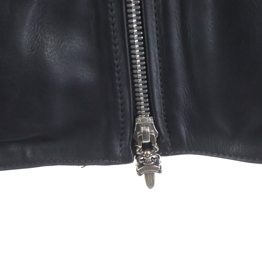 CHROME HEARTS(クロムハーツ) MEAT WAGON LEATHER JACKET ミートワゴン レザージャケット