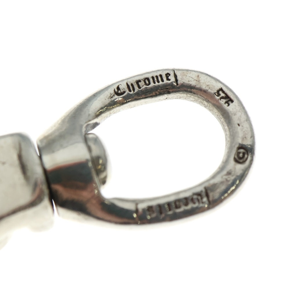 CHROME HEARTS(クロムハーツ) CLIP SWIVEL ケルティックモチーフ クリップスイベル シルバークリップウォレットチェーン