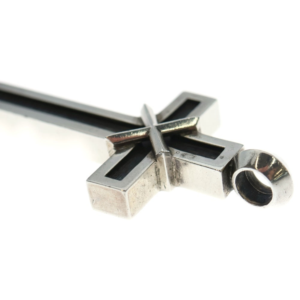 CHROME HEARTS(クロムハーツ) MAPPLE THORPE CRS LG メイプルソープ スモール クロスペンダントトップ シルバー BCA289