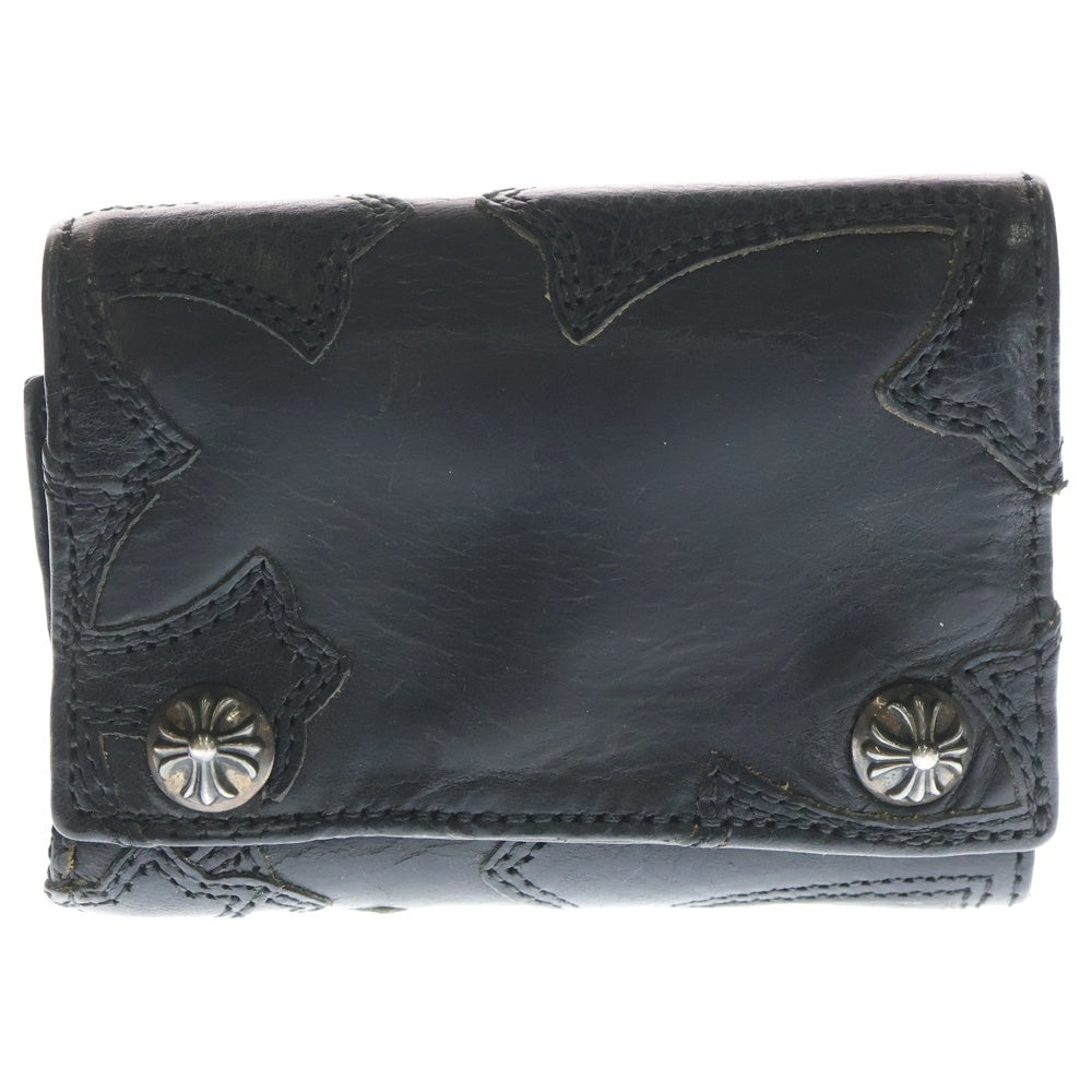 CHROME HEARTS(クロムハーツ) 3FOLD 3フォールド クロスパッチ付き
