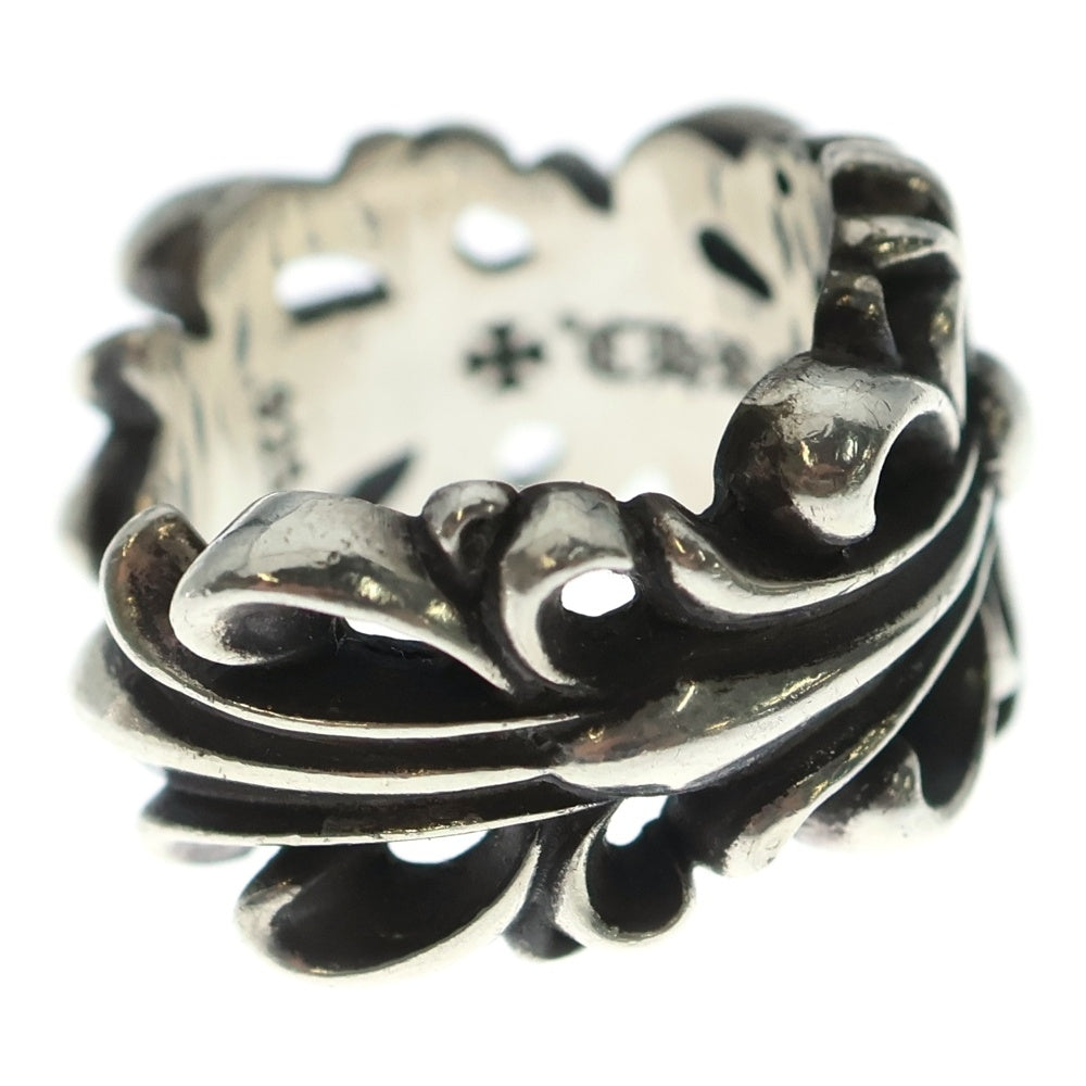 CHROME HEARTS(クロムハーツ) DBL FLRL CRS ダブルフローラルクロス リング シルバー BCA390