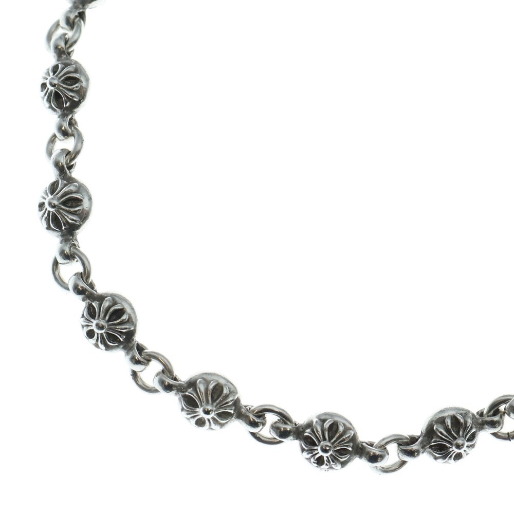 CHROME HEARTS(クロムハーツ) ♯1 CRSBL CHN クロスボールチェーン ネックレス シルバー 20inch