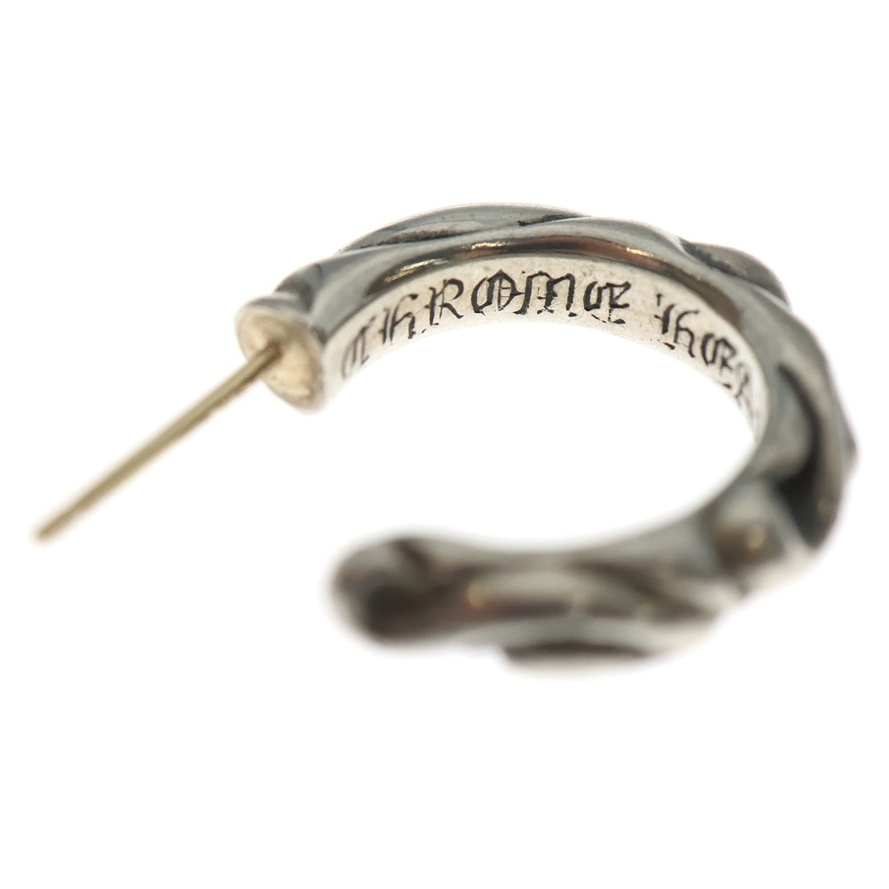 CHROME HEARTS(クロムハーツ) HOOP SCROOL スクロール フープピアス シルバー BCA102