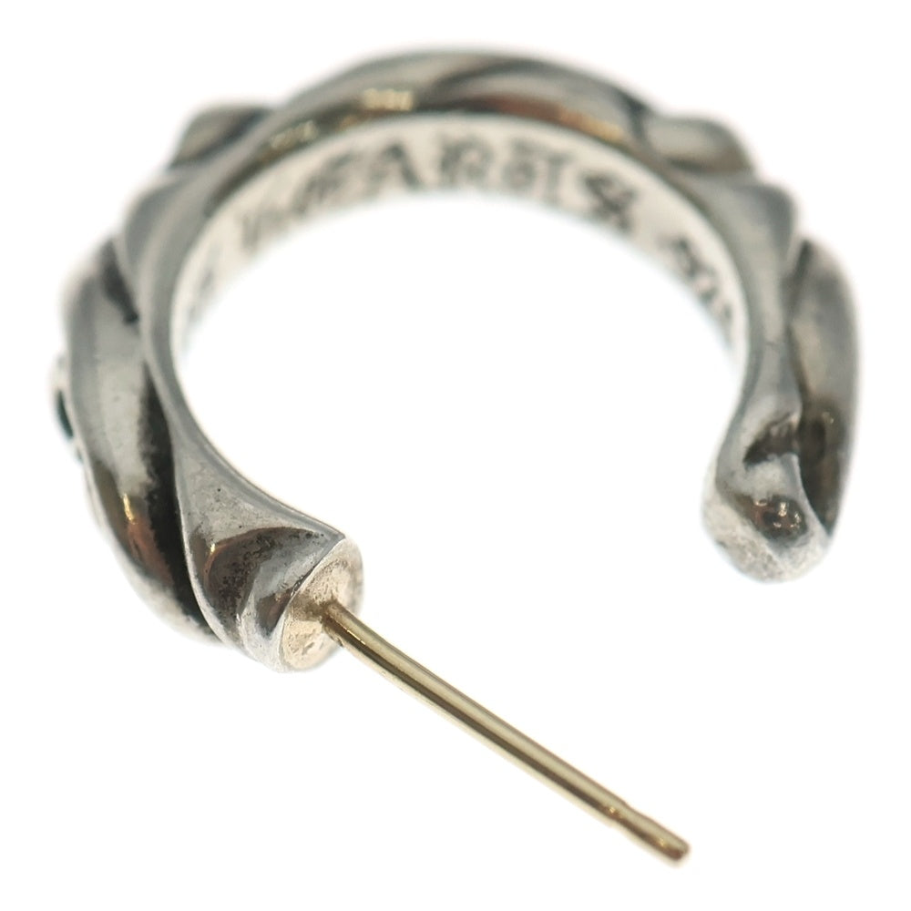 CHROME HEARTS(クロムハーツ) HOOP SCROOL スクロール フープピアス シルバー BCA102