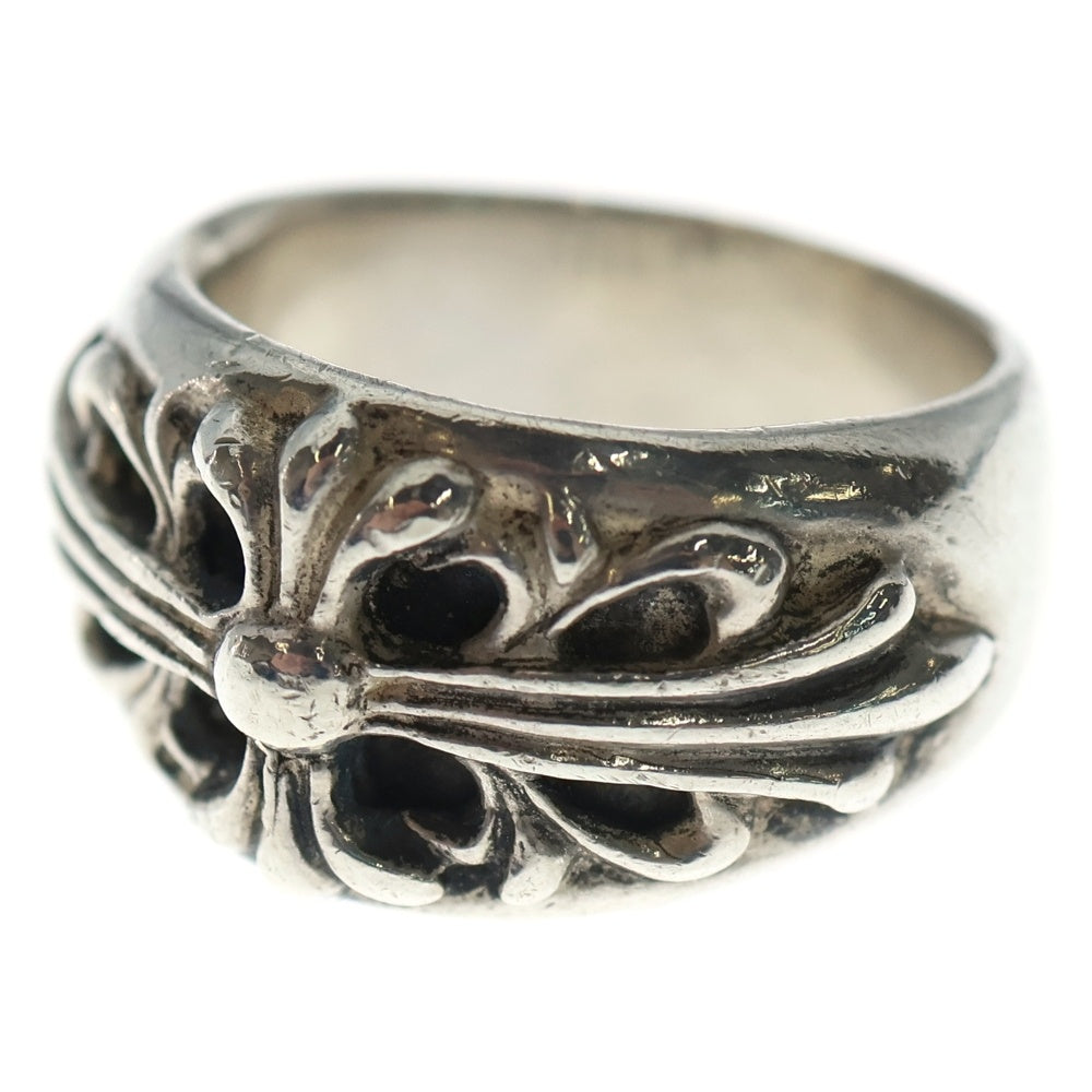 CHROME HEARTS(クロムハーツ) FLRL CRS フローラルクロス リング シルバー BCA346