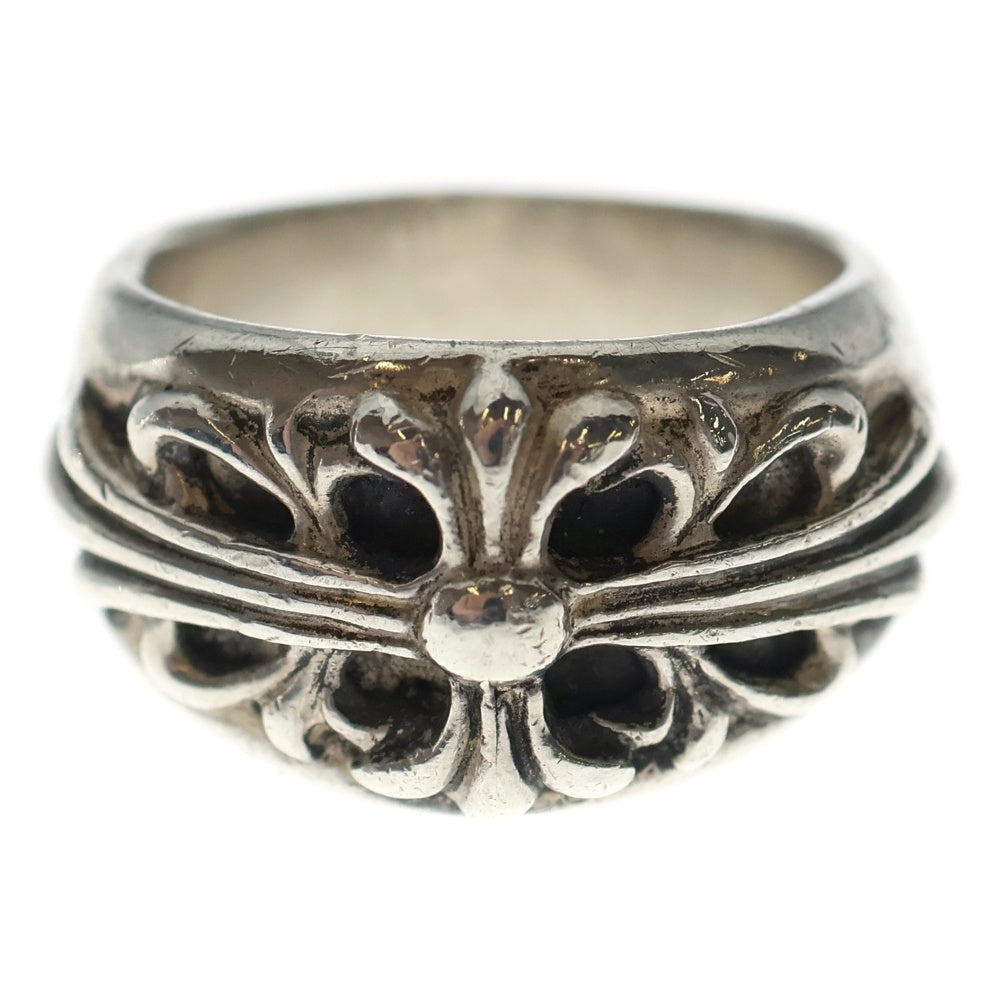 CHROME HEARTS(クロムハーツ) FLRL CRS フローラルクロス リング シルバー BCA346