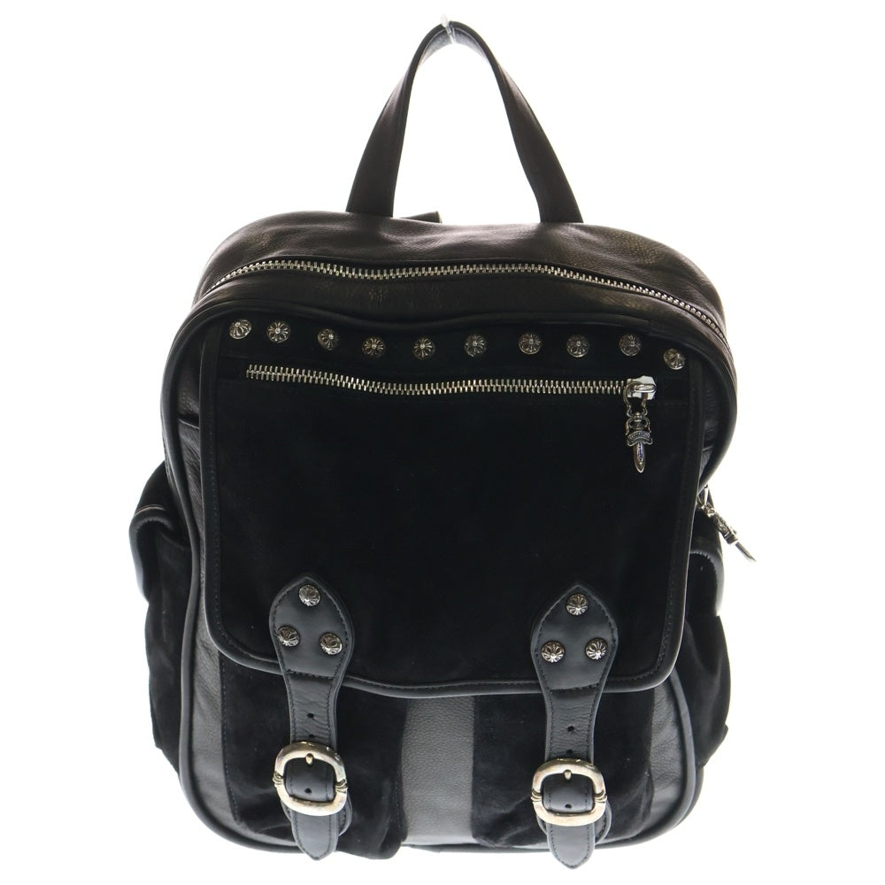 CHROME HEARTS(クロムハーツ) ZERO BACKPACK バックパックスエード切替 クロスボールボタン バックパック