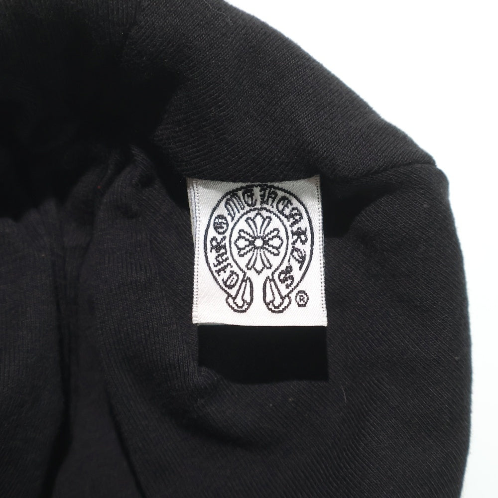 CHROME HEARTS(クロムハーツ) VINE DAGGER THERMAL BEANIE ヴァインダガーデザイン サーマル ビーニー ニット帽 ブラック