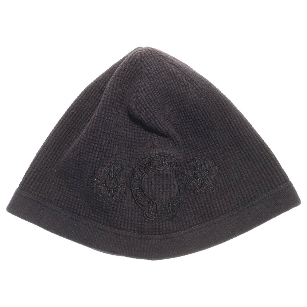 CHROME HEARTS ホースシュー ビーニー ブラック 正規品 CHROME HEARTS(クロムハーツ) THERMAL BEANIE CHプラスホースシュー