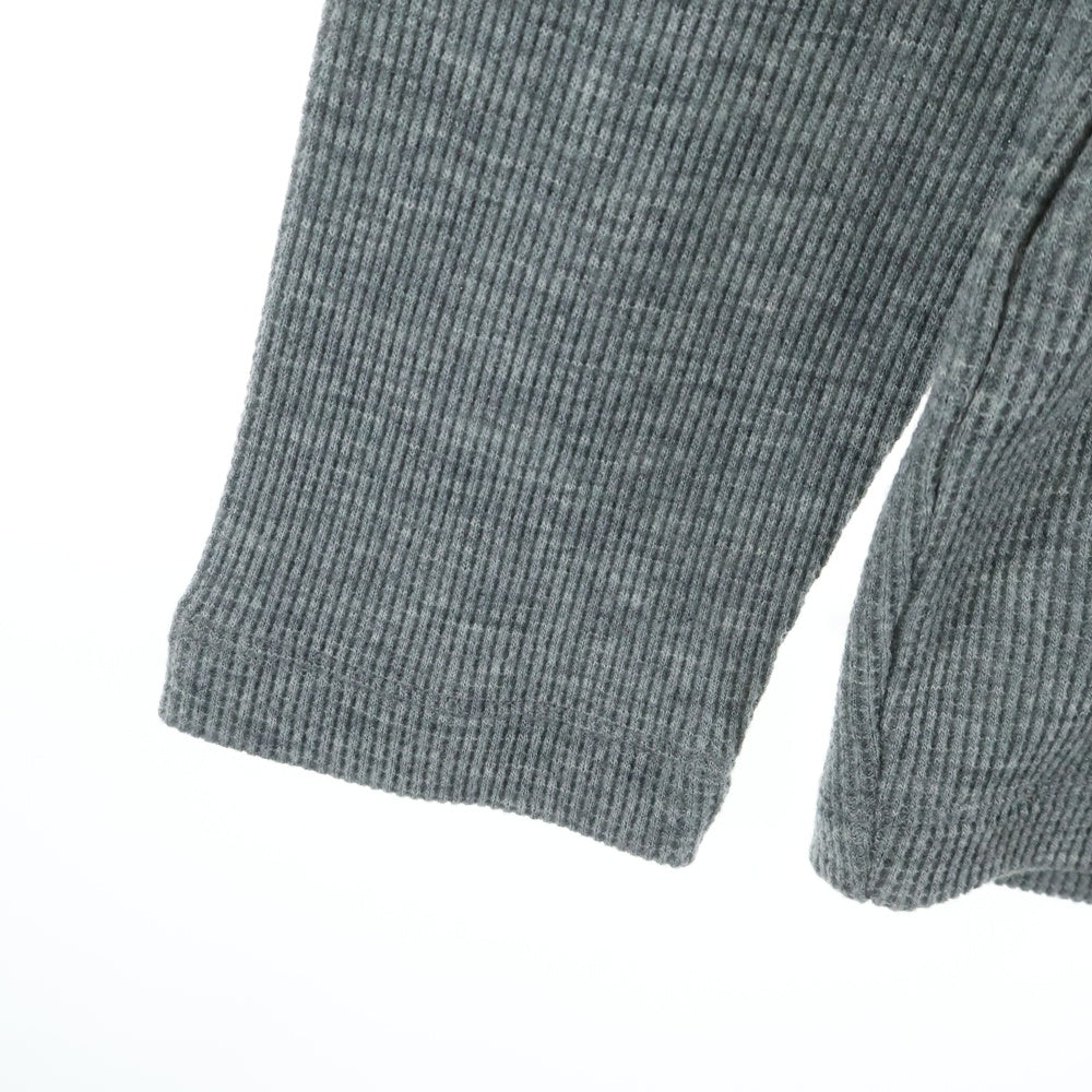 CHROME HEARTS(クロムハーツ) SNATCH LS CHロゴ刺繍サーマル長袖カットソー グレー