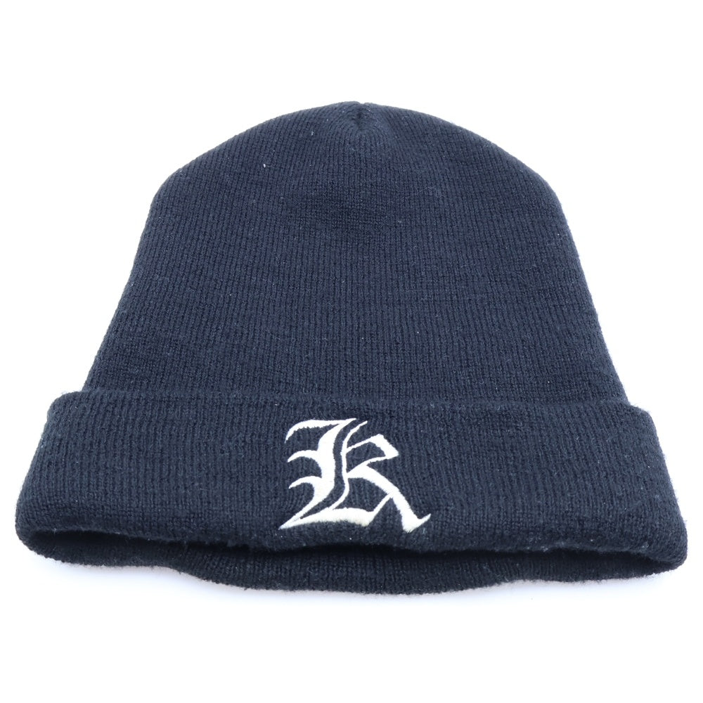 CHROME HEARTS(クロムハーツ) ×KYOSUKE HIMURO 2003 HIGHER THAN HEAVEN 氷室京介 ワッチビーニー ニットキャップ 帽子 ブラック