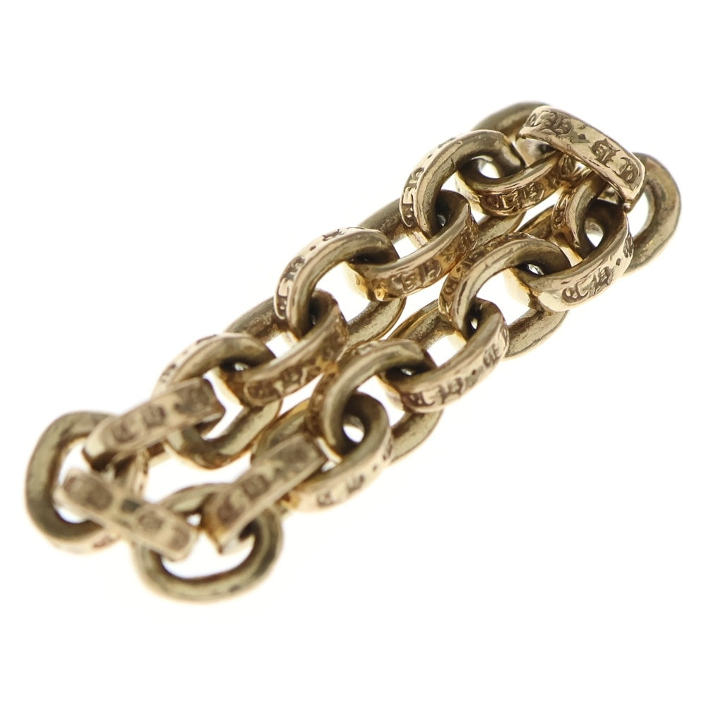 CHROME HEARTS(クロムハーツ) 22K PAPER CHAIN RING ペーパーチェーンリング ゴールド