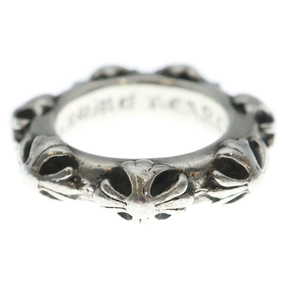 CHROME HEARTS(クロムハーツ) CROSS BAND クロスバンド リング シルバー BCA342