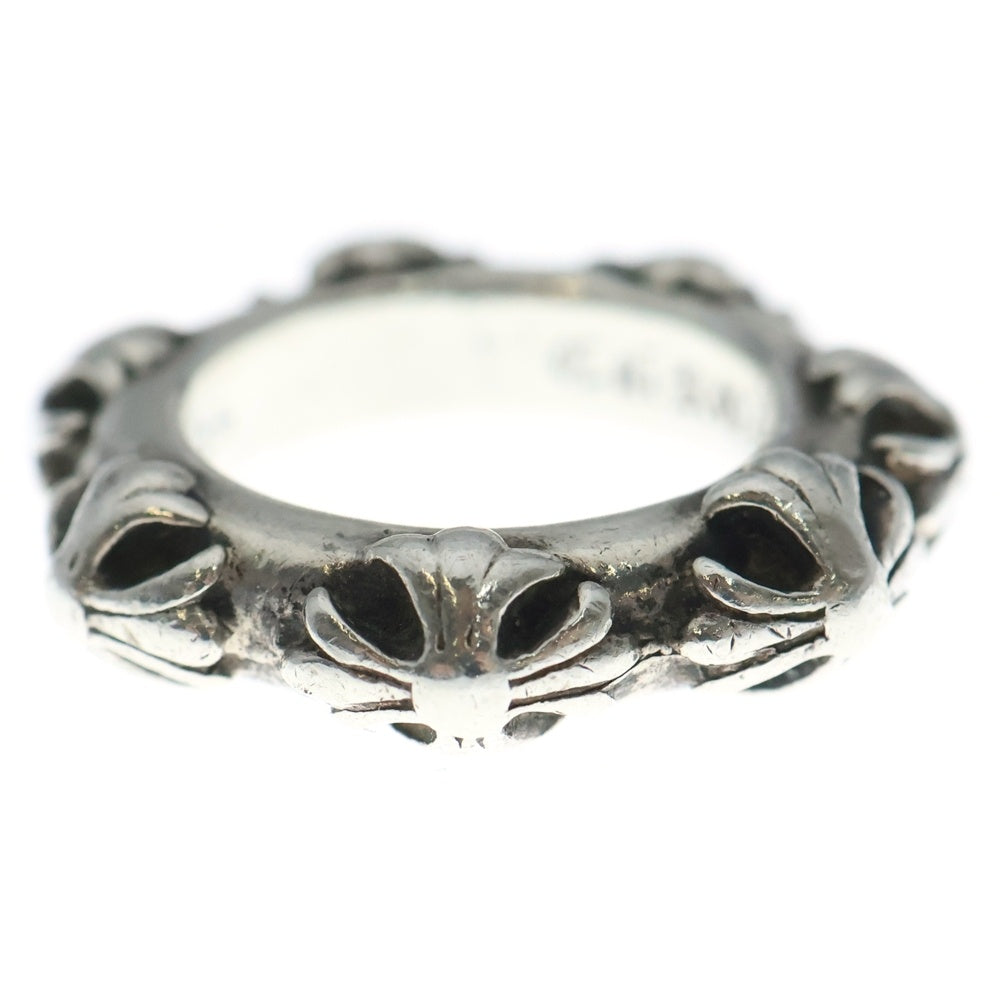 CHROME HEARTS(クロムハーツ) CROSS BAND クロスバンド リング シルバー BCA342