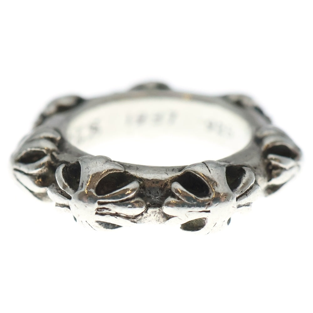 CHROME HEARTS(クロムハーツ) CROSS BAND クロスバンド リング シルバー BCA342