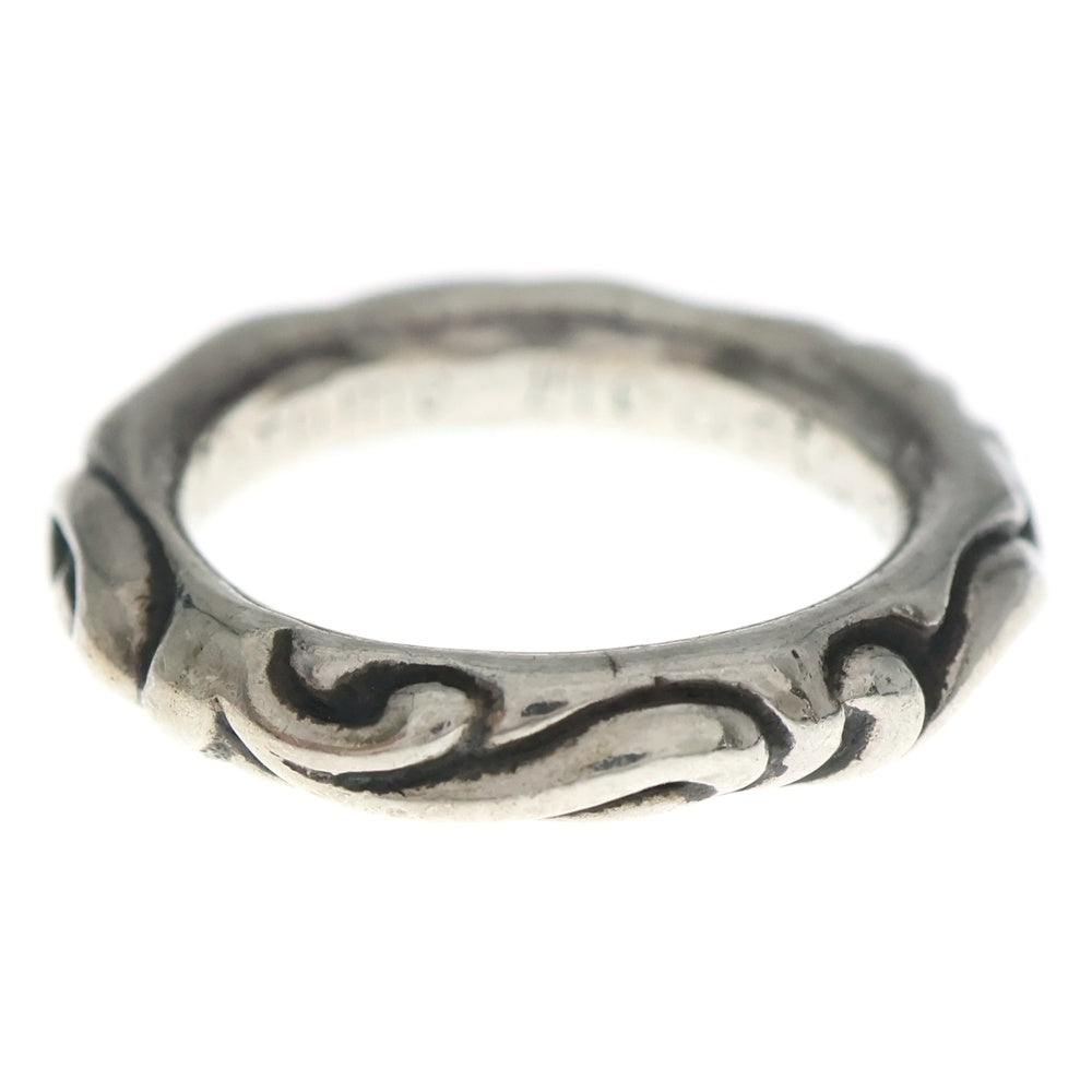 CHROME HEARTS(クロムハーツ) SCRL BAND スクロールバンド リング シルバー BCA351