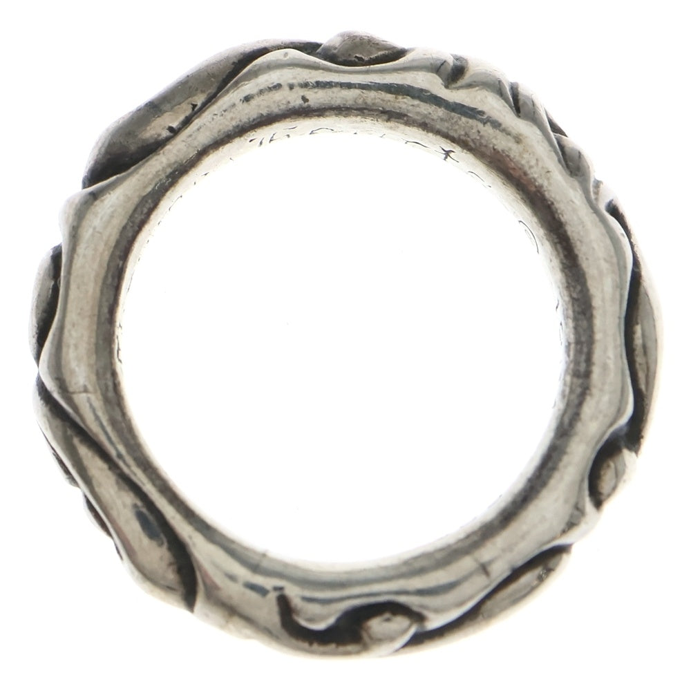 CHROME HEARTS(クロムハーツ) SCRL BAND スクロールバンド リング シルバー BCA351
