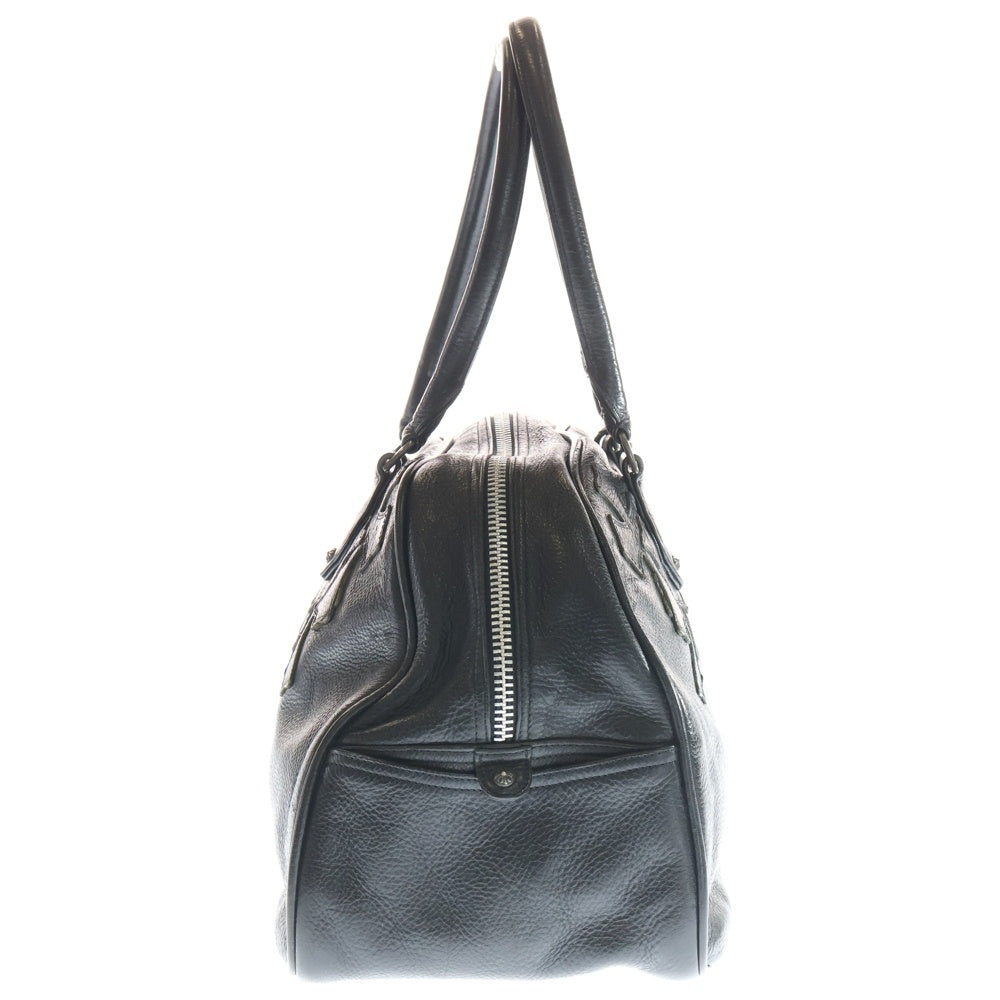 CHROME HEARTS(クロムハーツ) GYM MD ジムバッグ 現行型CHチャーム付きミディアムレザーハンドバッグ