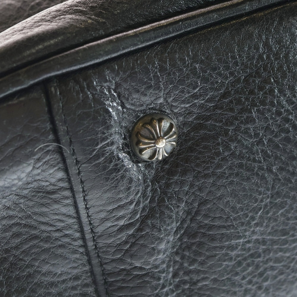 CHROME HEARTS(クロムハーツ) GYM MD ジムバッグ 現行型CHチャーム付きミディアムレザーハンドバッグ