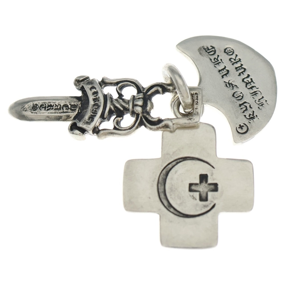 CHROME HEARTS(クロムハーツ) × 氷室京介 3TRINKETS 3トリンケッツ ペンダントトップ シルバー