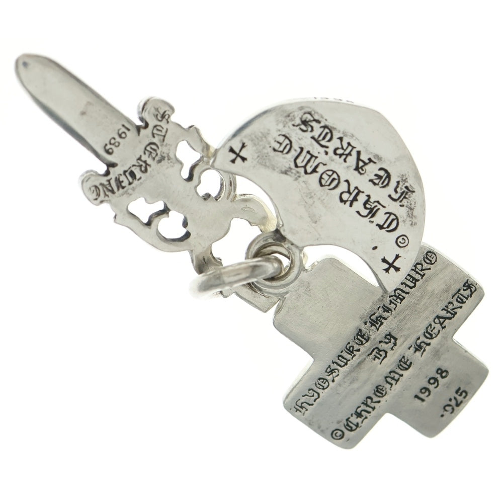 CHROME HEARTS(クロムハーツ) × 氷室京介 3TRINKETS 3トリンケッツ ペンダントトップ シルバー