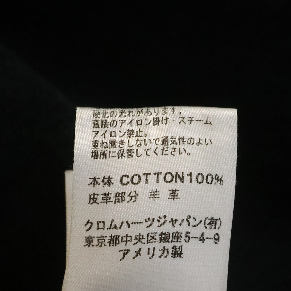 CHROME HEARTS(クロムハーツ) 袖クロスパッチクロスボールボタンデニム長袖シャツ DENIM WESTERN/デニムウエスタン