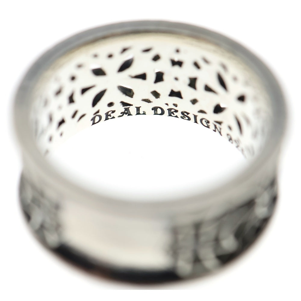 DEAL DESIGN(ディールデザイン) クロスウェブリング シルバー