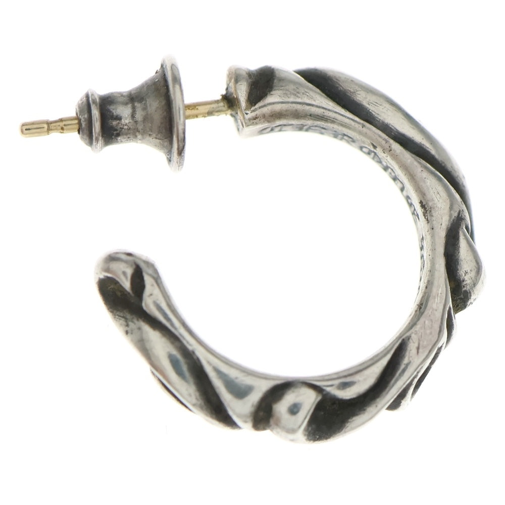CHROME HEARTS(クロムハーツ) HOOP SCROOL スクロール フープピアス シルバー BCA102