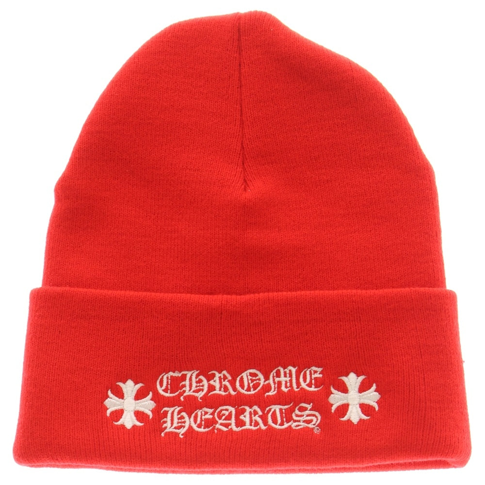 CHROME HEARTS(クロムハーツ) WOOL WATCH CAP ウールワッチキャップ ロゴ刺繍ビーニー