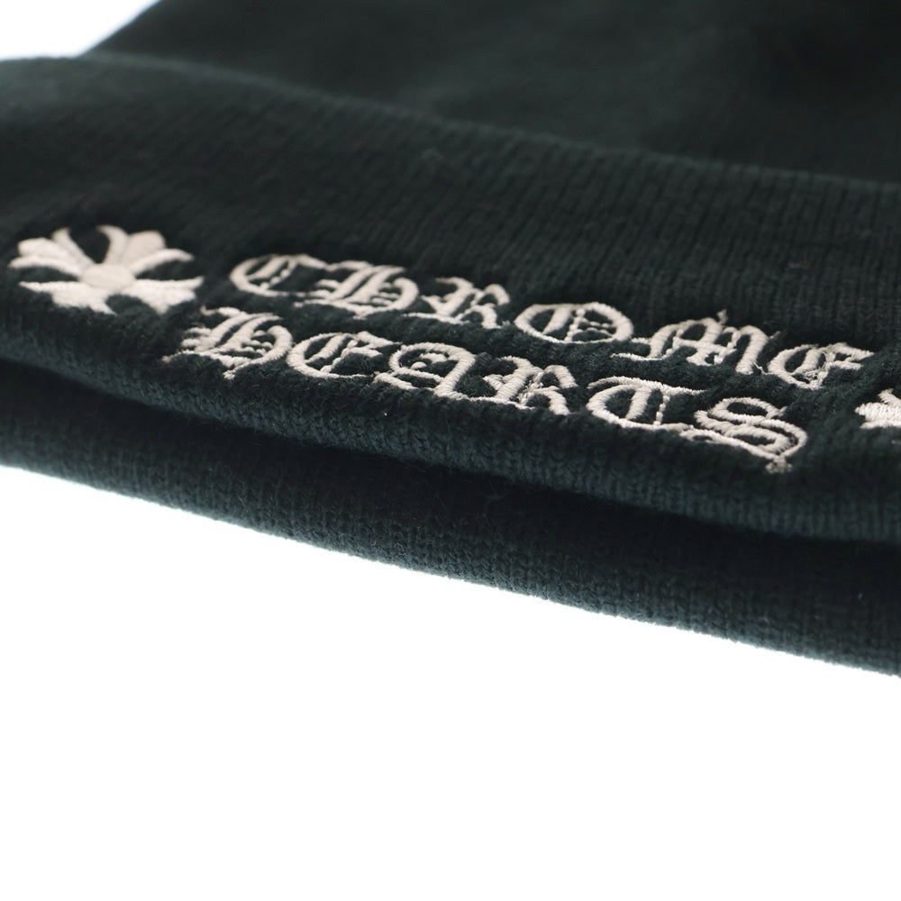 CHROME HEARTS(クロムハーツ) WOOL WATCH CAP ウールワッチキャップ ロゴ刺繍ビーニー