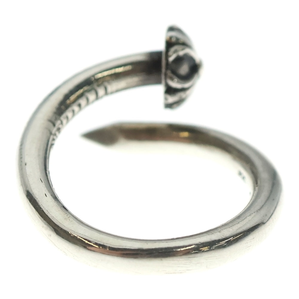 CHROME HEARTS(クロムハーツ) NAIL CRSBALL ネイル クロスボール リング シルバー BCA349