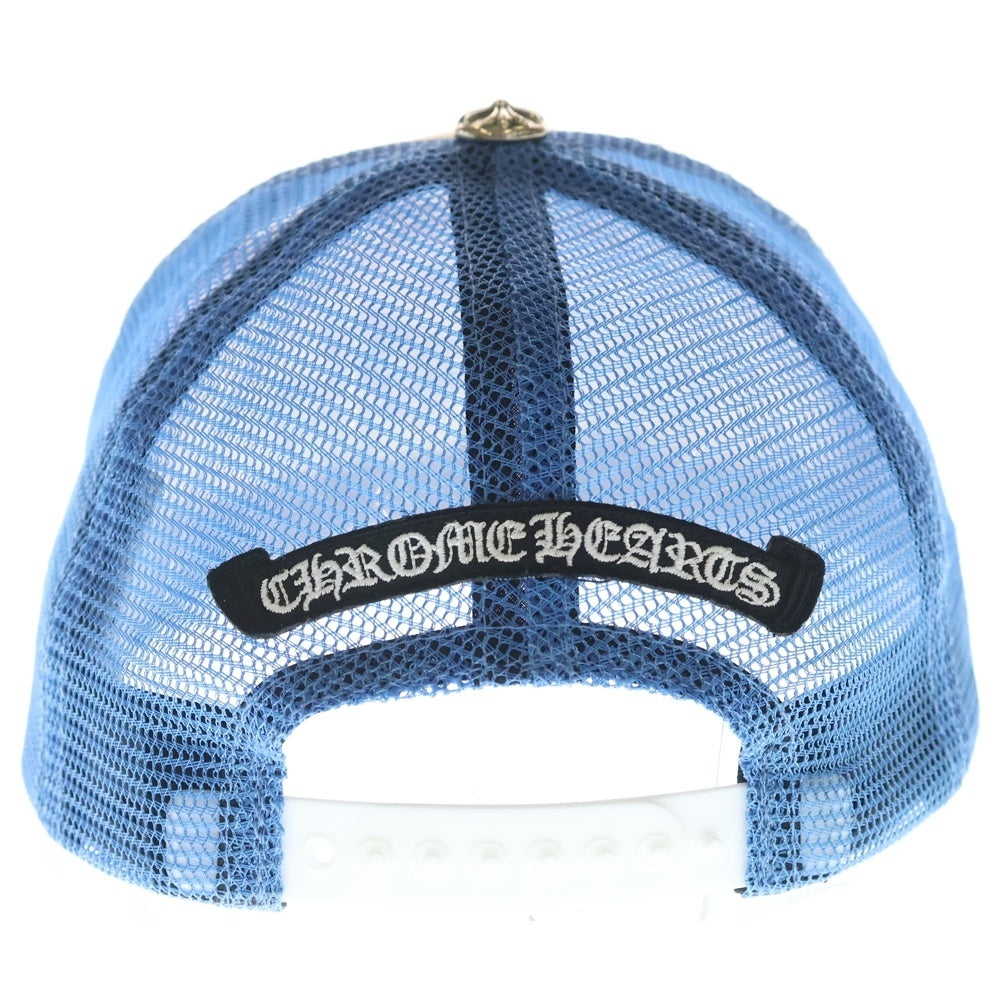 CHROME HEARTS(クロムハーツ) TRUCKER CAP トラッカーキャップ 3セメタリーレザーパッチメッシュキャップ帽子