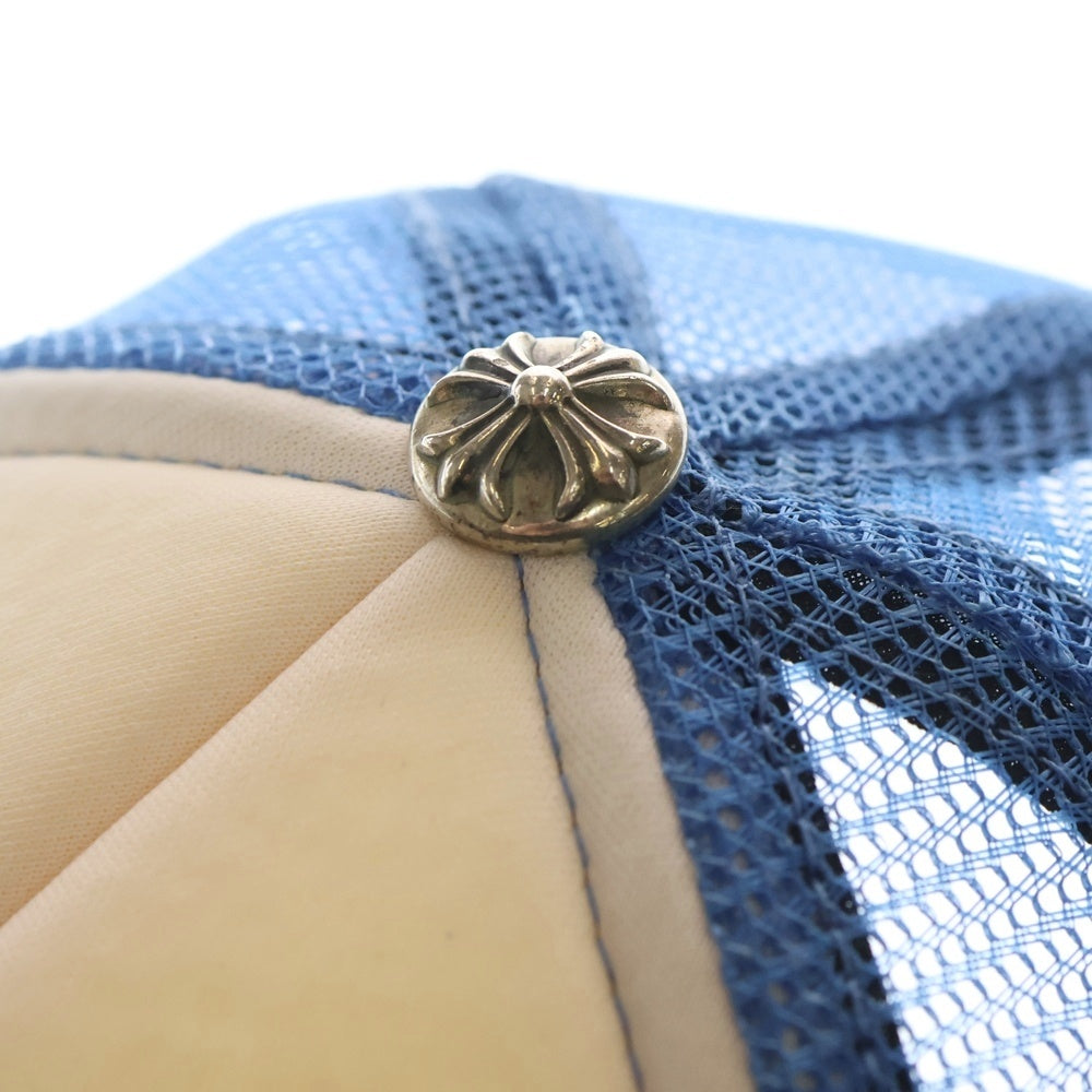 CHROME HEARTS(クロムハーツ) TRUCKER CAP トラッカーキャップ 3セメタリーレザーパッチメッシュキャップ帽子