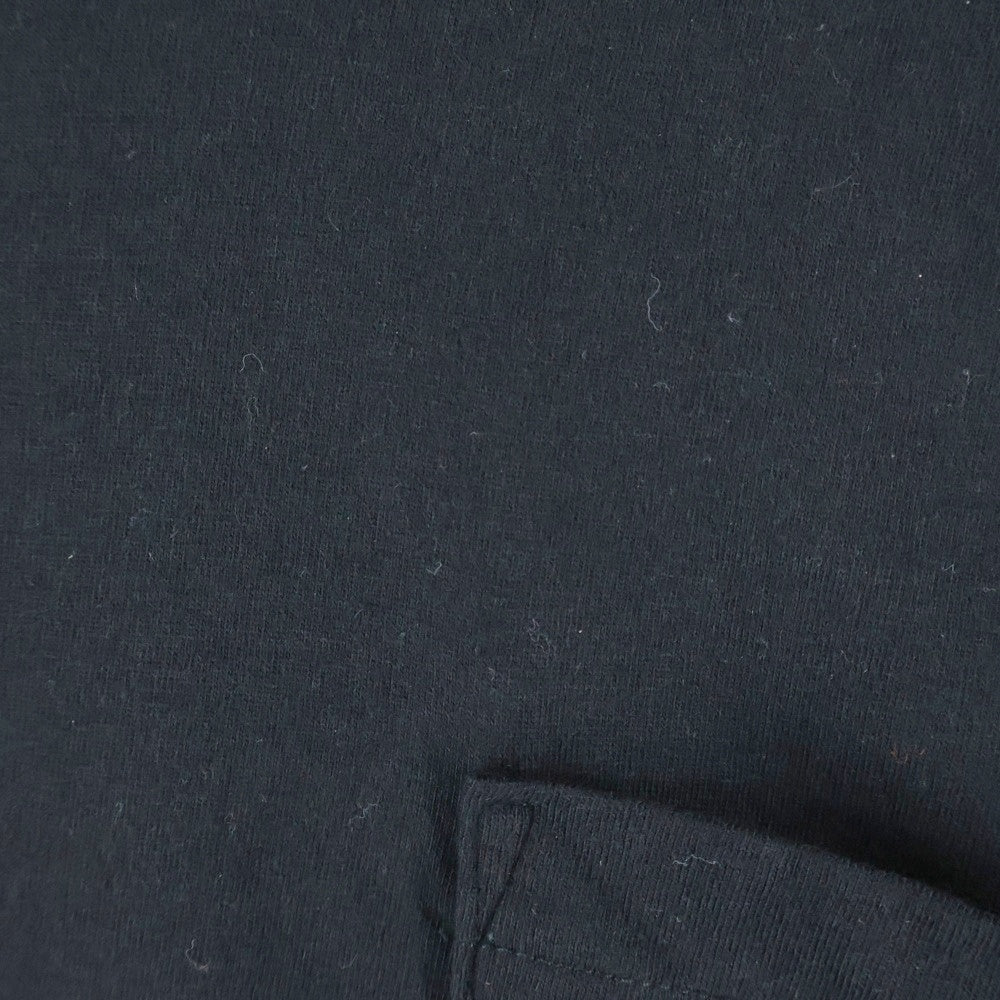 CHROME HEARTS(クロムハーツ) NECK LOGO S/S TEE ネック ロゴプリントTシャツ 半袖カットソー ブラック/ブルー