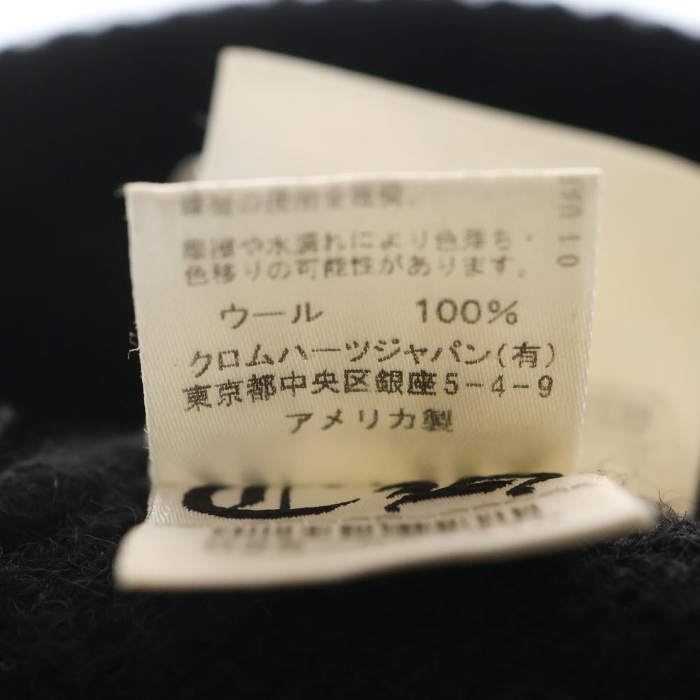 CHROME HEARTS(クロムハーツ) WOOL WATCH CAP CHプラス刺繍ニットキャップビーニー帽子