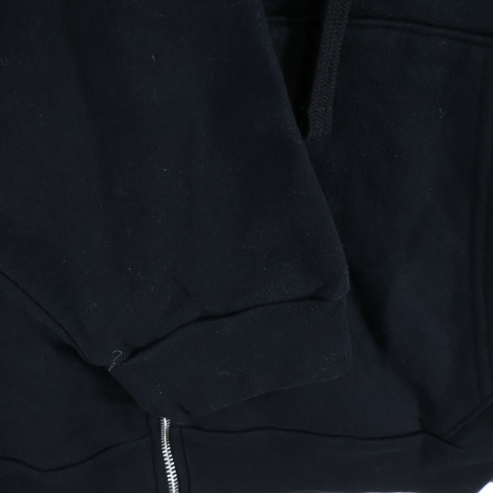 CHROME HEARTS(クロムハーツ) SWTSHRT HD ZIP アームロゴプリントジップアップパーカー