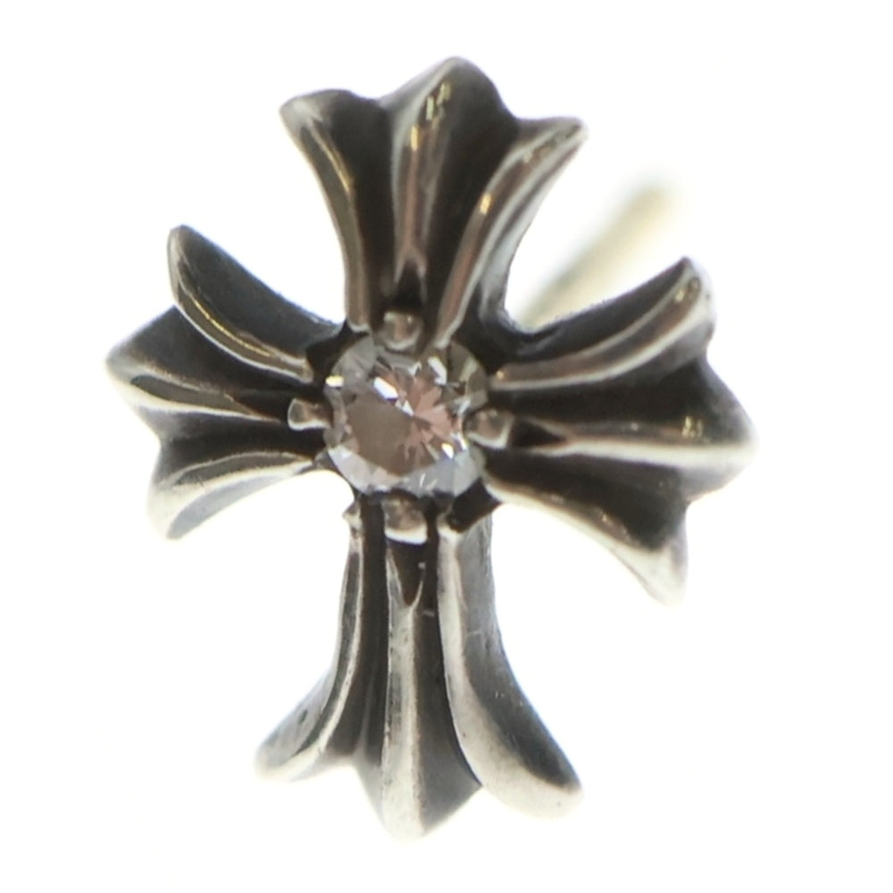 CHROME HEARTS(クロムハーツ) No2 CH CRS DIA CHクロススタッド 1ダイヤピアス シルバー