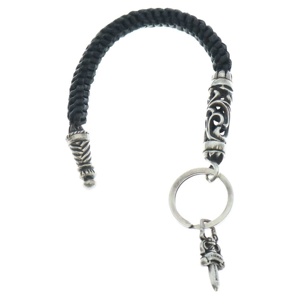 CHROME HEARTS(クロムハーツ) OTC ROLLER ローラー ダガー レザー キーホルダー