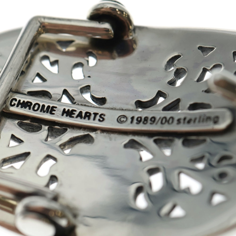 CHROME HEARTS(クロムハーツ) OVAL CROSS STRAP1.5クラシックオーバルクロスバックル シルバー BCA359