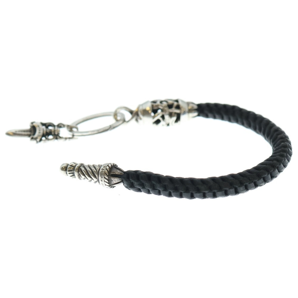 CHROME HEARTS(クロムハーツ) OTC CELTIC ROLLER ケルティックローラー ダガー レザー キーホルダー
