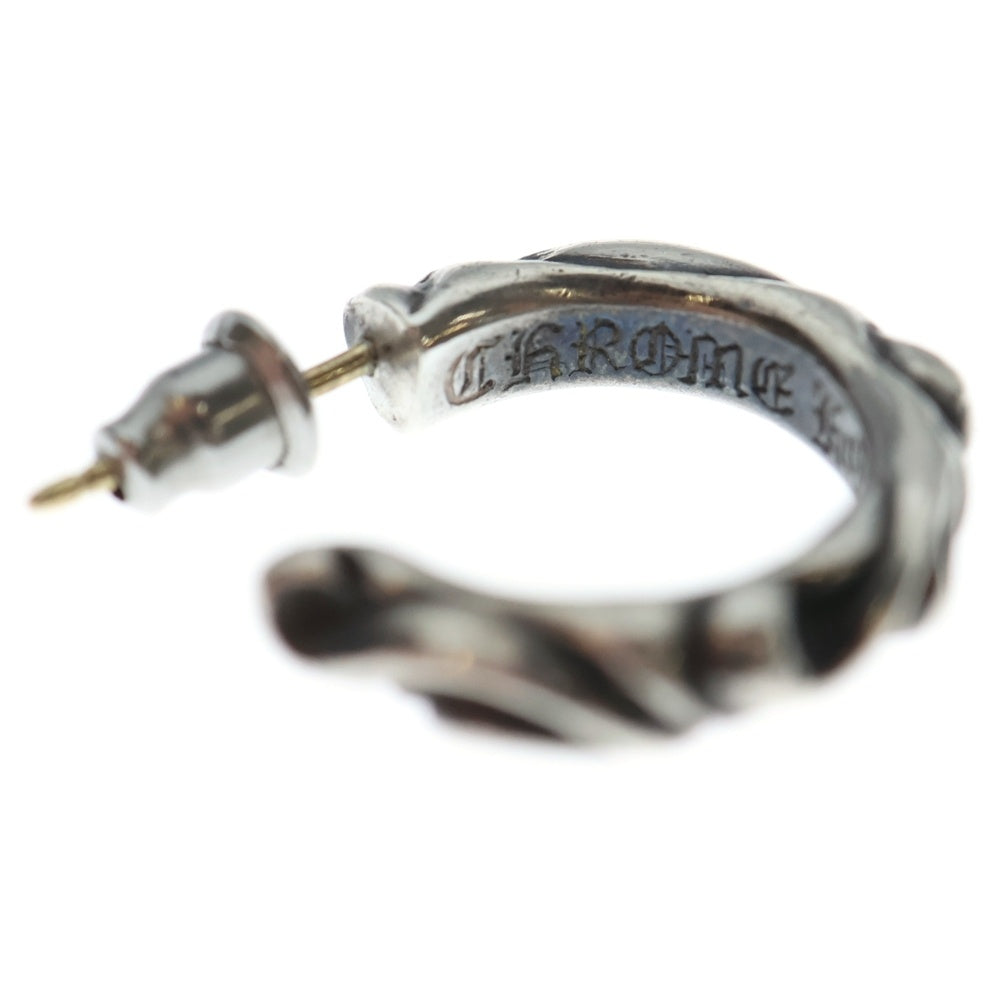 CHROME HEARTS(クロムハーツ) HOOP SCROOL スクロール フープピアス シルバー BCA102