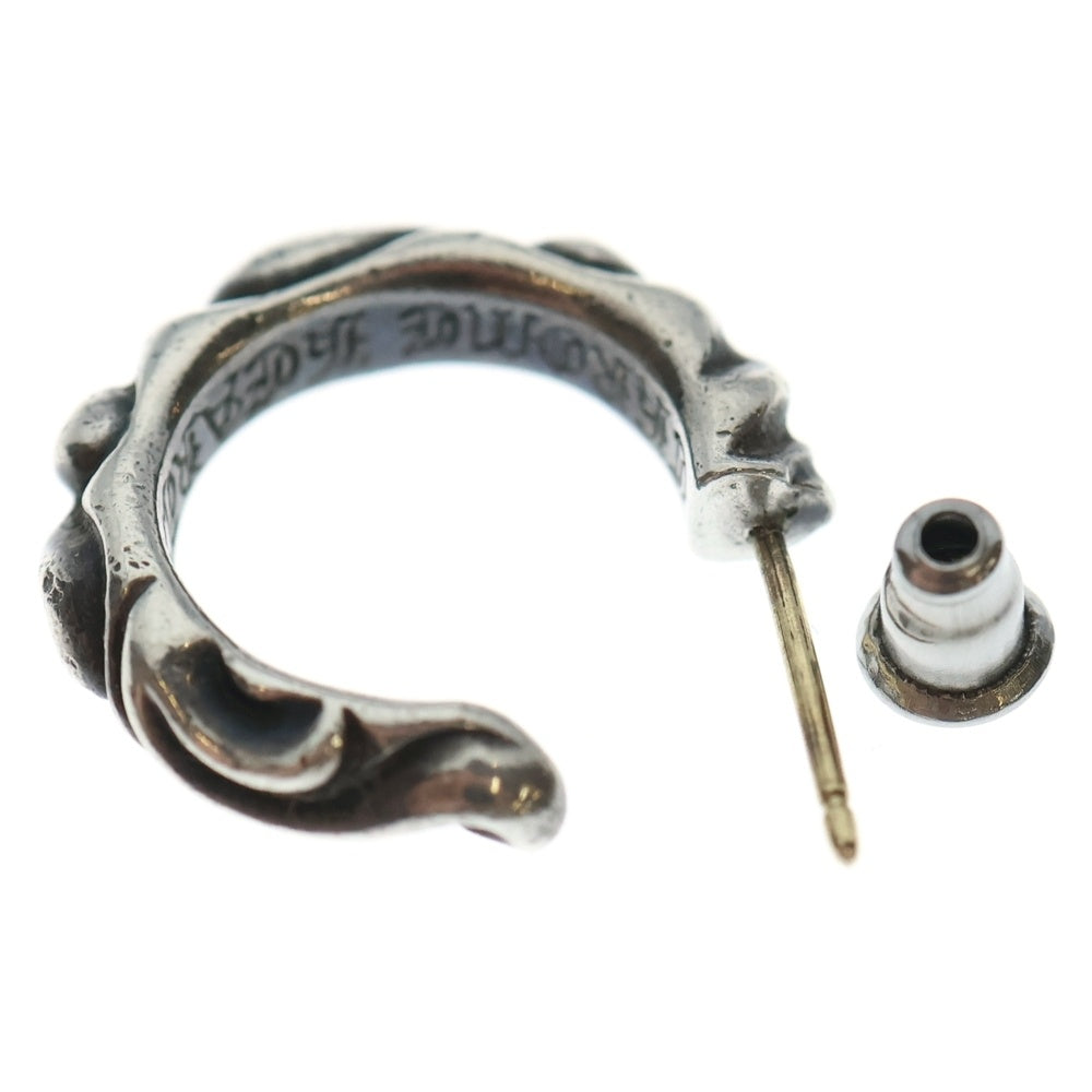CHROME HEARTS(クロムハーツ) HOOP SCROOL スクロール フープピアス シルバー BCA102